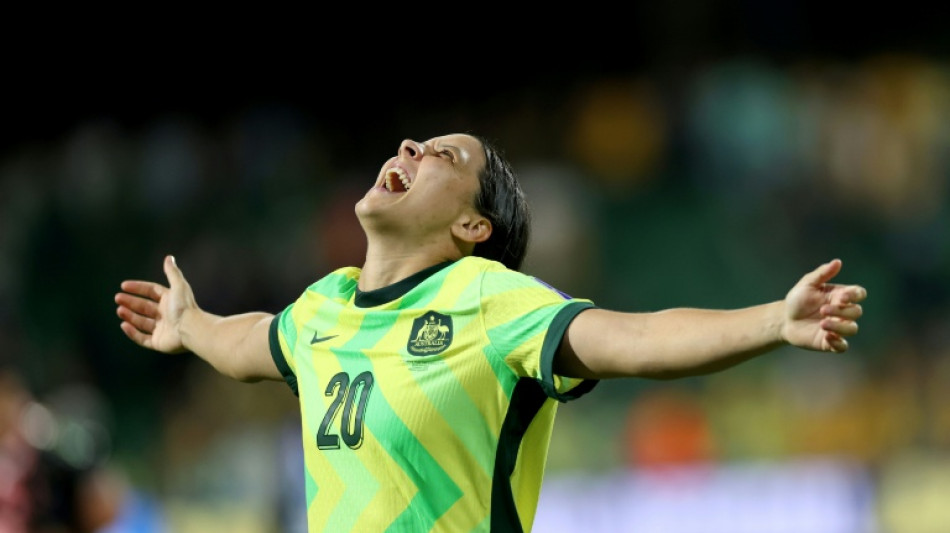 Sam Kerr aiming to be at fifth World Cup in 2027 as Australia qualify  