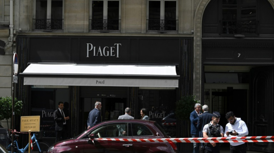 Robo de una joyer&iacute;a Piaget en Par&iacute;s, con un bot&iacute;n estimado entre 10 y 15 millones de euros