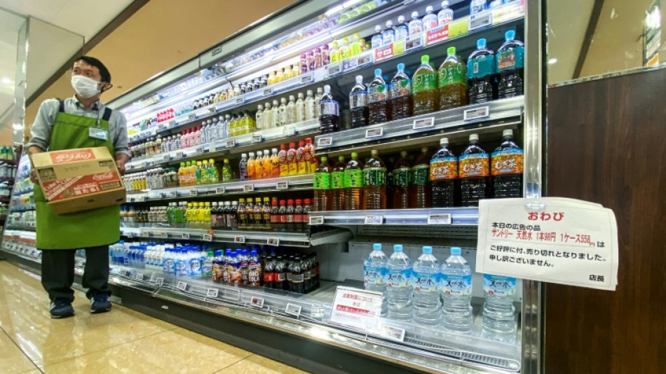 Crainte d'un "m&eacute;gas&eacute;isme" au Japon: les autorit&eacute;s appellent &agrave; &eacute;viter les stocks de produits de consommation