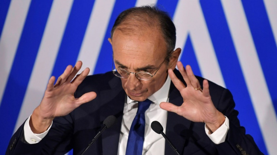 France's Zemmour says delinquents 'same' as jihadists