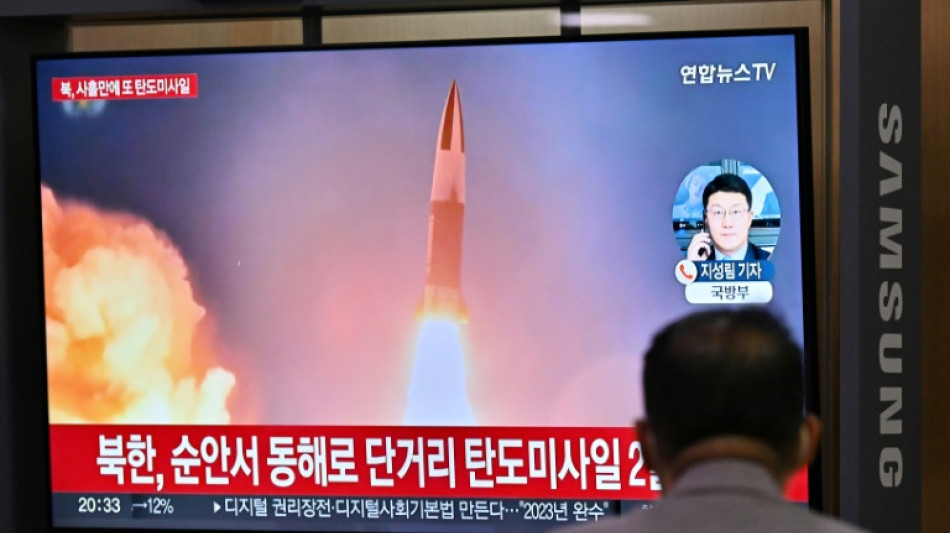 Coreia do Norte dispara dois mísseis balísticos de curto alcance