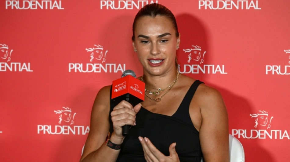 Tennis: Djokovic, "un gars génial" assure Aryna Sabalenka