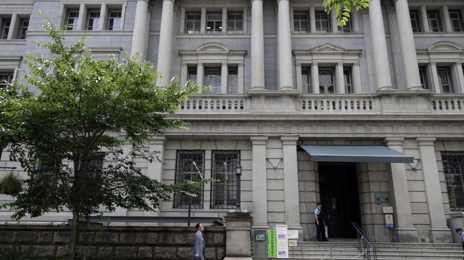 Bank of Japan alza i tassi all'1,25%, ai massimi dal 1995