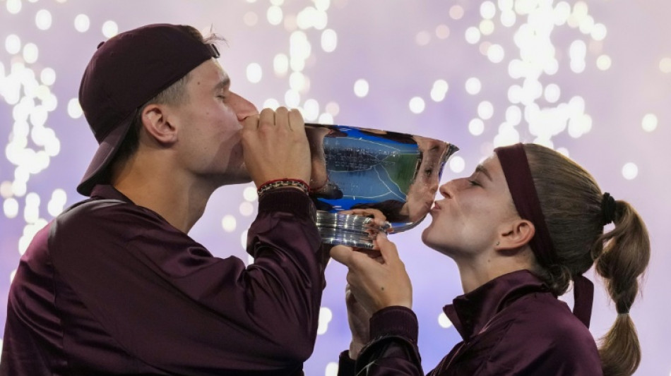Czech duo Muchova and Mensik win US Open mixed doubles title