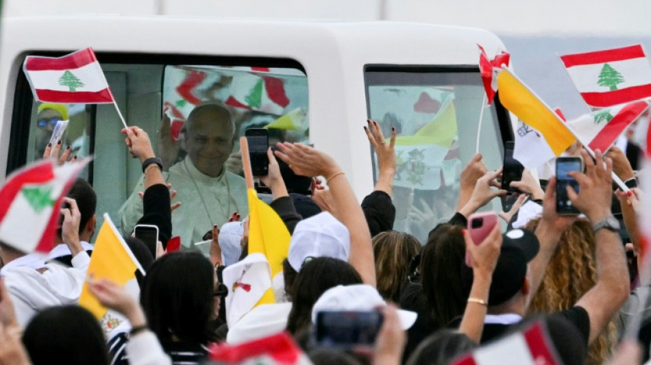 Tens of thousands flock to pope's Beirut mass