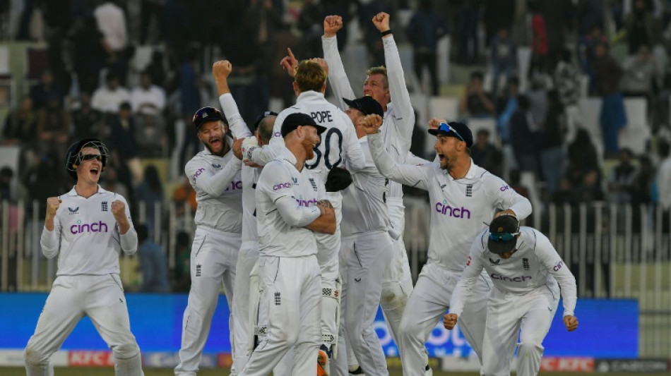 England shine in fading light to win first Pakistan Test
