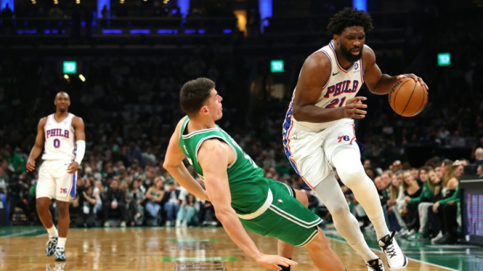 Embiid, Maxey shine as 76ers eliminate Celtics in NBA playoffs
