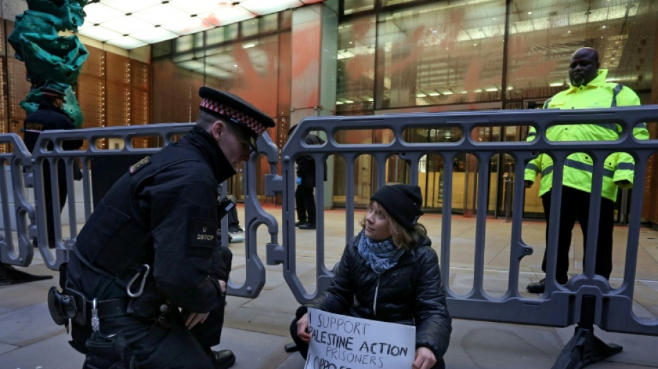 Greta Thunberg bei pro-pal&auml;stinensischer Demonstration in London festgenommen
