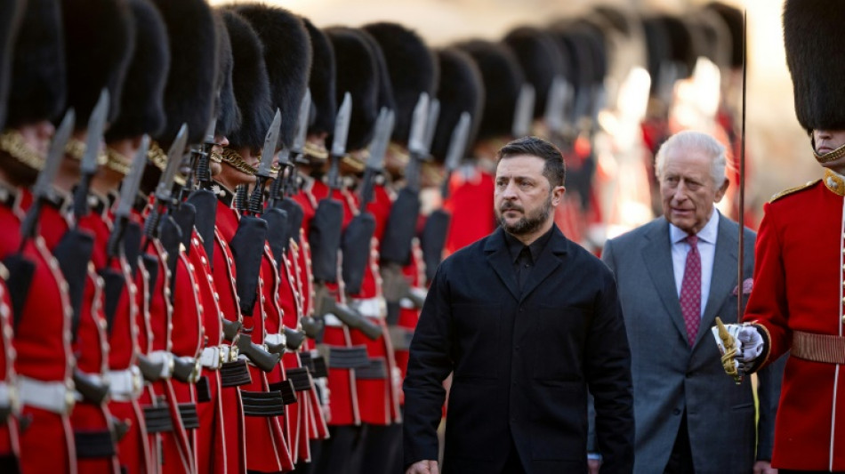 King Charles hosts Zelensky ahead of London meeting on Ukraine missiles