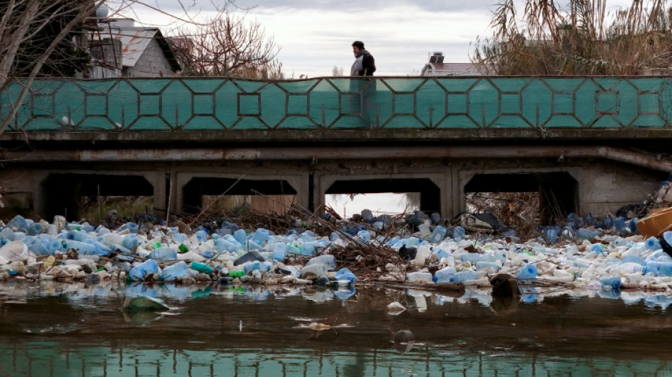 Albania's waste-choked rivers worsen deadly floods
