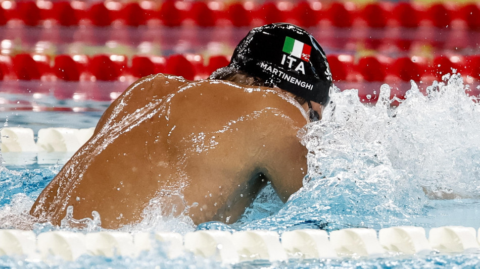 Europei nuoto: Italia argento nella staffetta 4x100 mista uomini