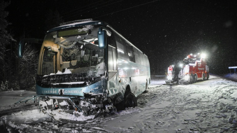 Two dead after Lapland tourist bus crash in Finland