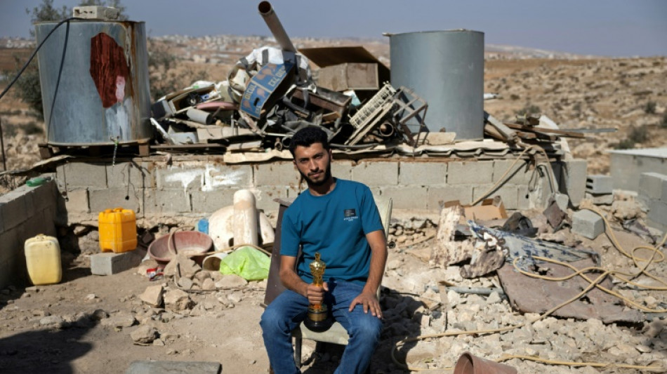 Palestino ganador del Óscar filma la "impunidad" israelí en Cisjordania