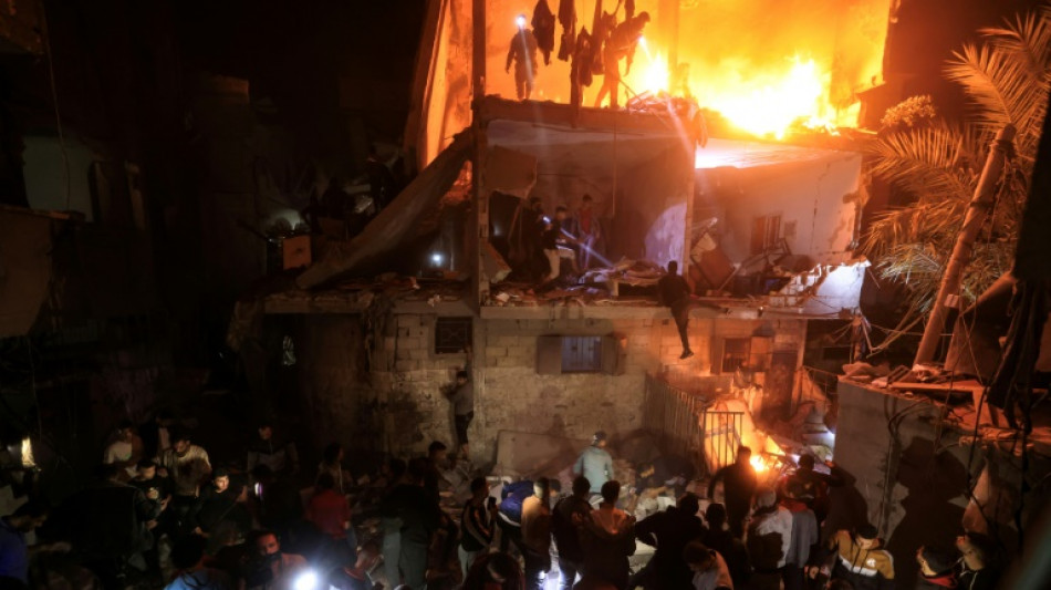 Combats acharn&eacute;s entre le Hamas et l'arm&eacute;e isra&eacute;lienne dans le sud de Gaza