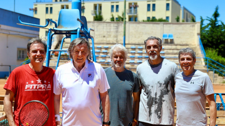 Fandango Live chiude anche sulla terra rossa, a Lecce doppio con Panatta e Barbarossa
