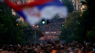 Serbians hold mass protest against government