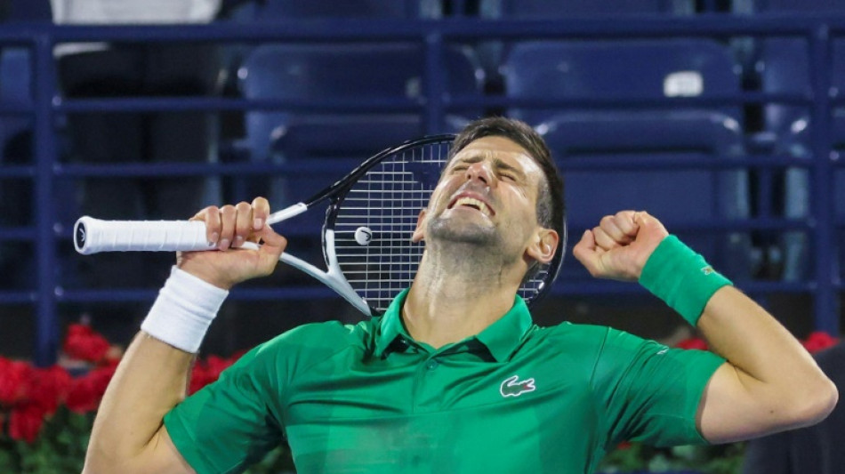 Tennis: Djokovic lance sa saison par une victoire après sa désillusion australienne