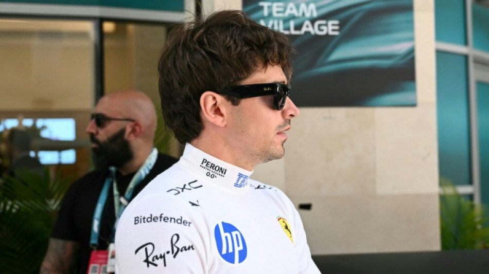Leclerc on top for Ferrari ahead of Verstappen and Piastri