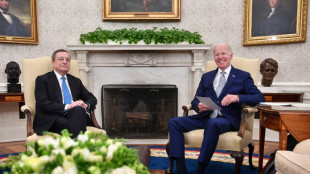 A Washington, Draghi et Biden vantent leur unité face à la Russie