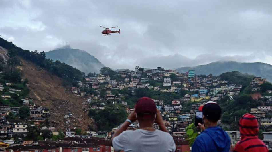 Br&eacute;sil: 122 morts &agrave; Petropolis, nouvelles alertes de fortes pluies