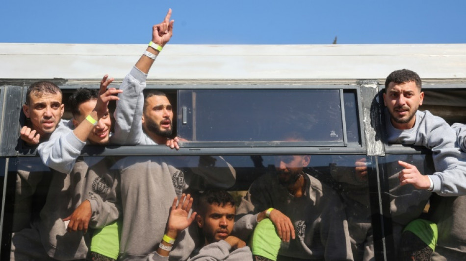 Gaza: sc&egrave;nes de liesse autour de prisonniers palestiniens lib&eacute;r&eacute;s