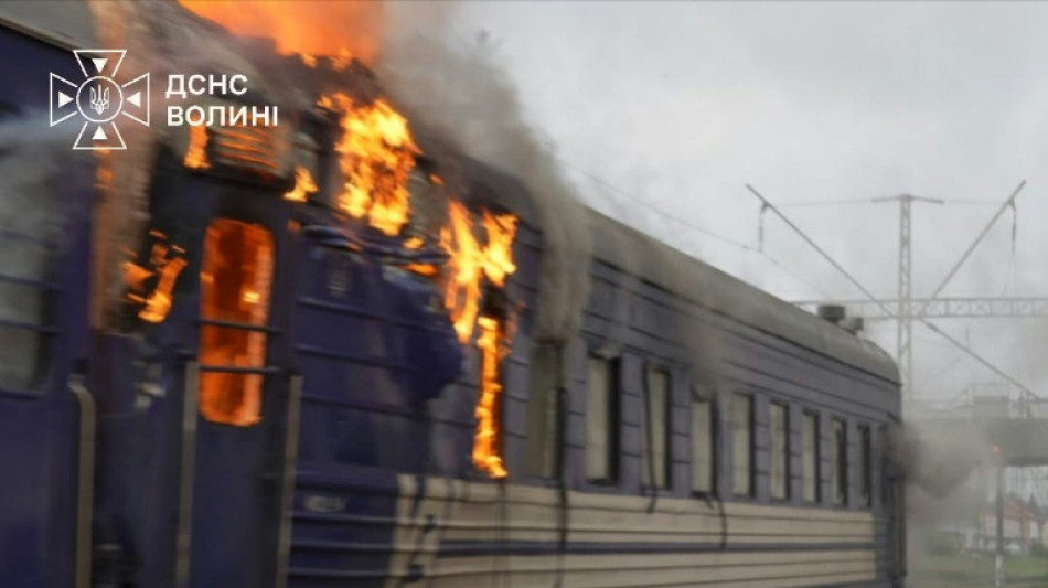 Russian attacks on Ukraine railways escalating every week: rail CEO to AFP