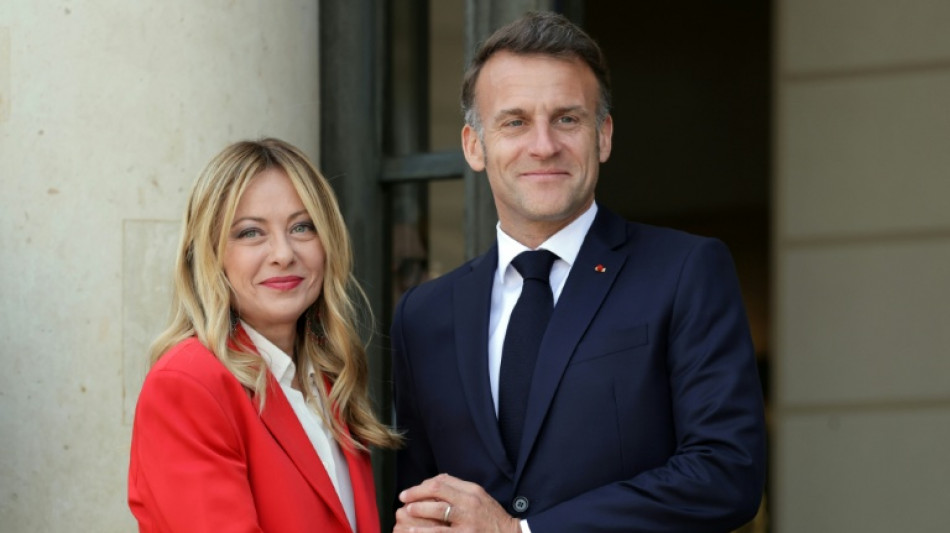 Macron recibir&aacute; a Meloni el 25 de junio para su primera cumbre franco-italiana