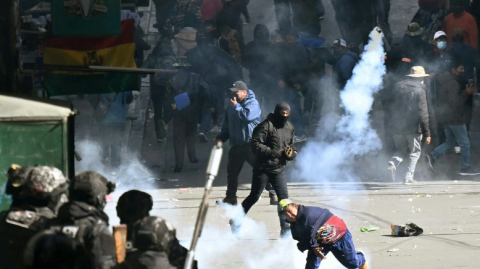 Protestos na Bol&iacute;via resultam em novos confrontos com a pol&iacute;cia