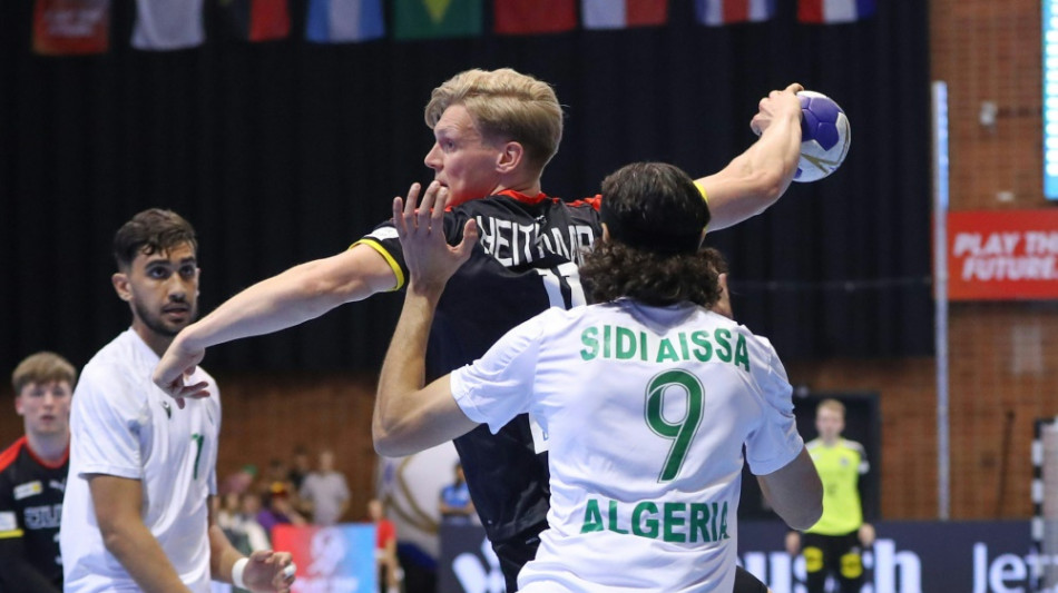 U21-Handballer st&uuml;rmen bei Heim-WM zum Gruppensieg