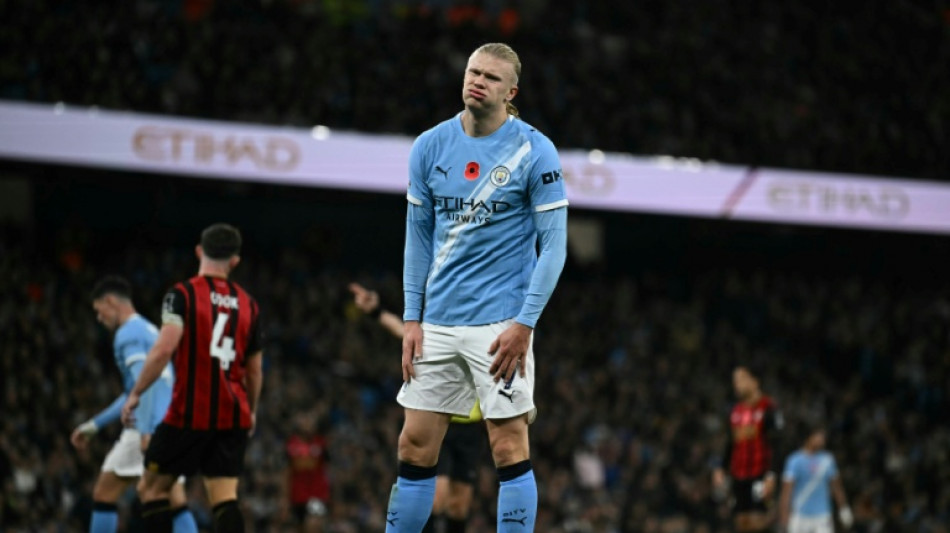 Haaland fires Man City up to second in Premier League