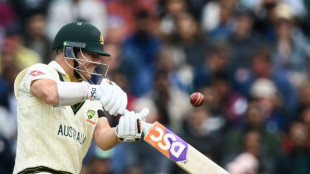 Australia's Warner falls on opening day of WTC final against India