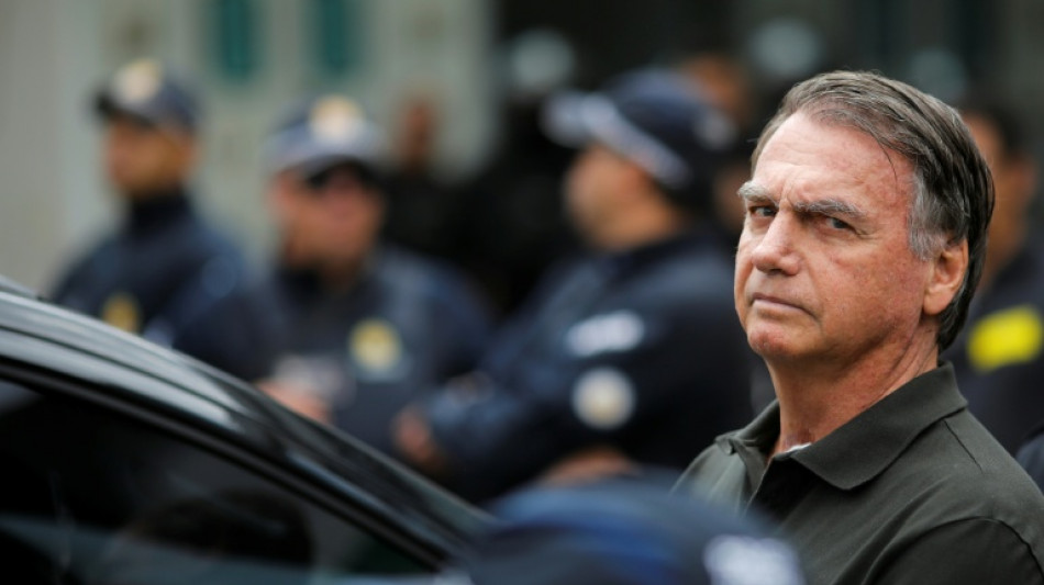 Brazil's Bolsonaro detained for trying to break ankle bracelet and flee