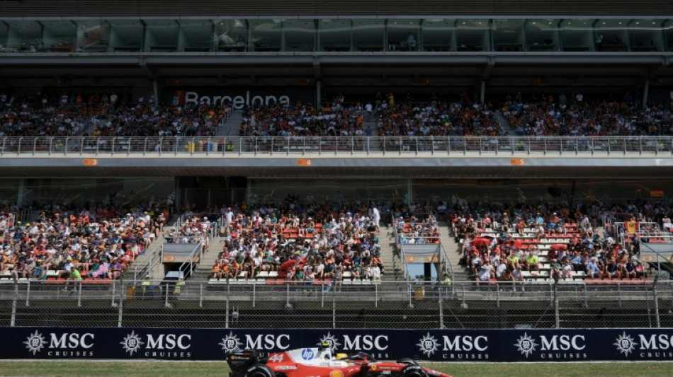 Hamilton claims his first Ferrari win at Barcelona Grand Prix