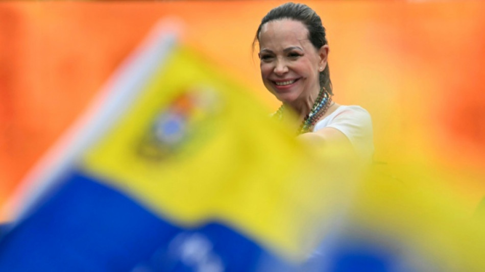 Machado dice estar "en sinton&iacute;a" con los objetivos de EEUU para Venezuela