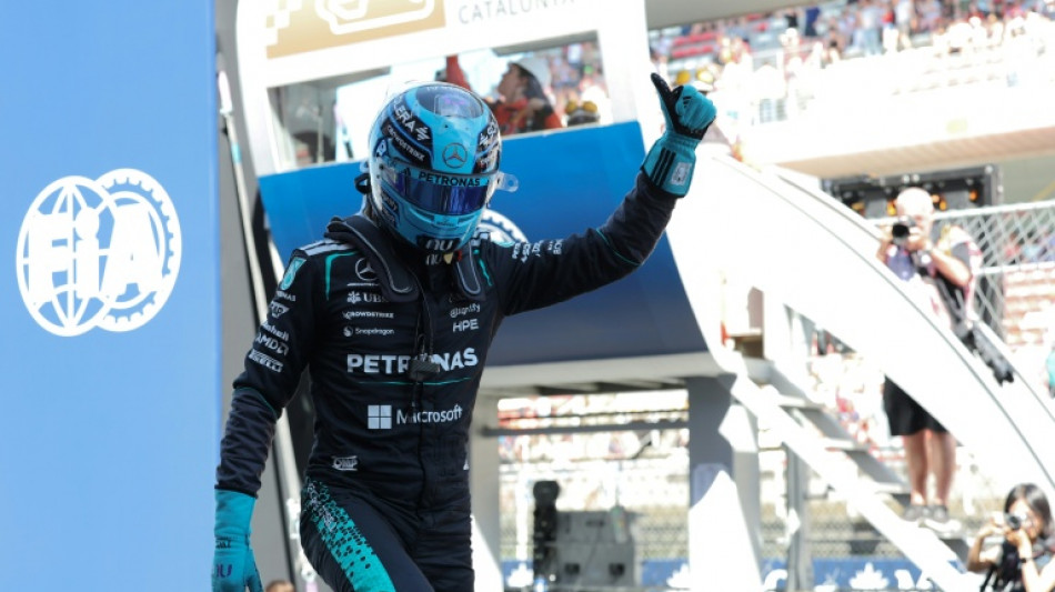 George Russell faz a pole do GP de Barcelona-Catalunha de F1