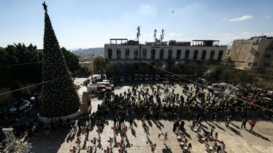 Bethl&eacute;em renoue avec l'esprit de No&euml;l &agrave; la faveur de la tr&ecirc;ve &agrave; Gaza