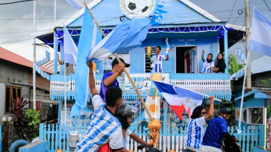 Superf&atilde; de Messi e da Argentina vira atra&ccedil;&atilde;o na Indon&eacute;sia
