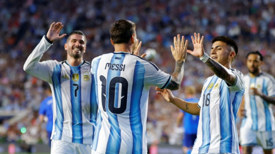 Mondial-2026: au tour de l'Argentine de se lancer, avec Messi &eacute;videmment