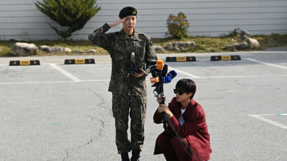 Corée du Sud: J-hope, membre du groupe BTS, a terminé son service militaire