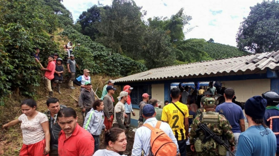 Eight children trapped after Colombia landslide buries school: officials