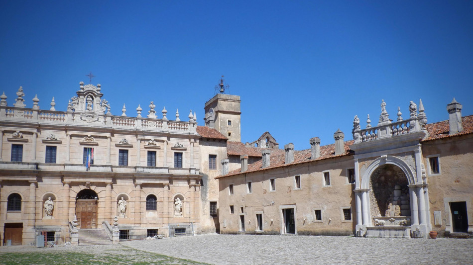 Benvenga, Mannoia, Salemme e Massimo Ranieri alla Certosa di Padula