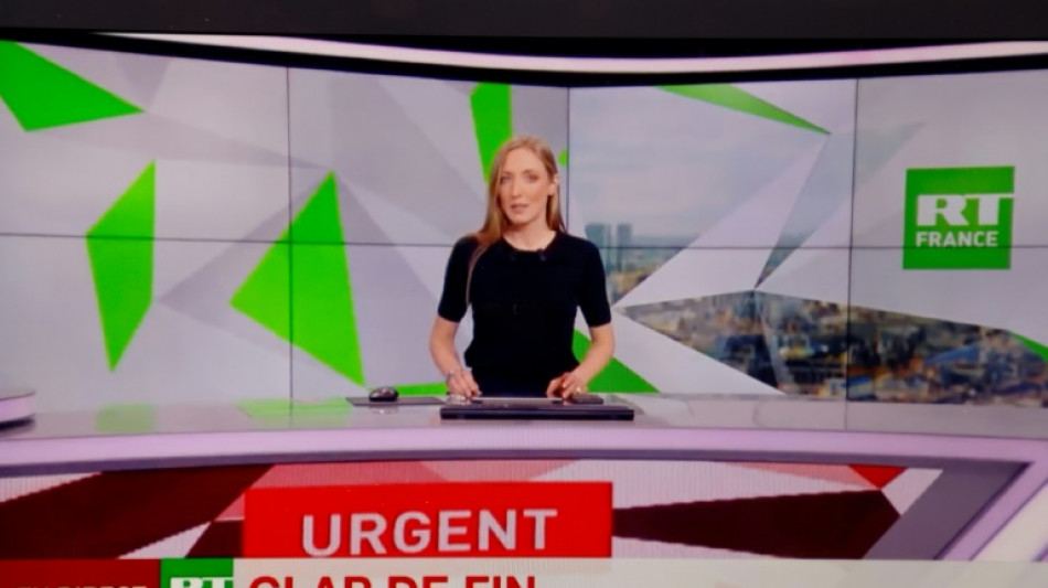 RT France, branche fran&ccedil;aise de la cha&icirc;ne russe RT, annonce sa "fermeture" (pr&eacute;sidente) 