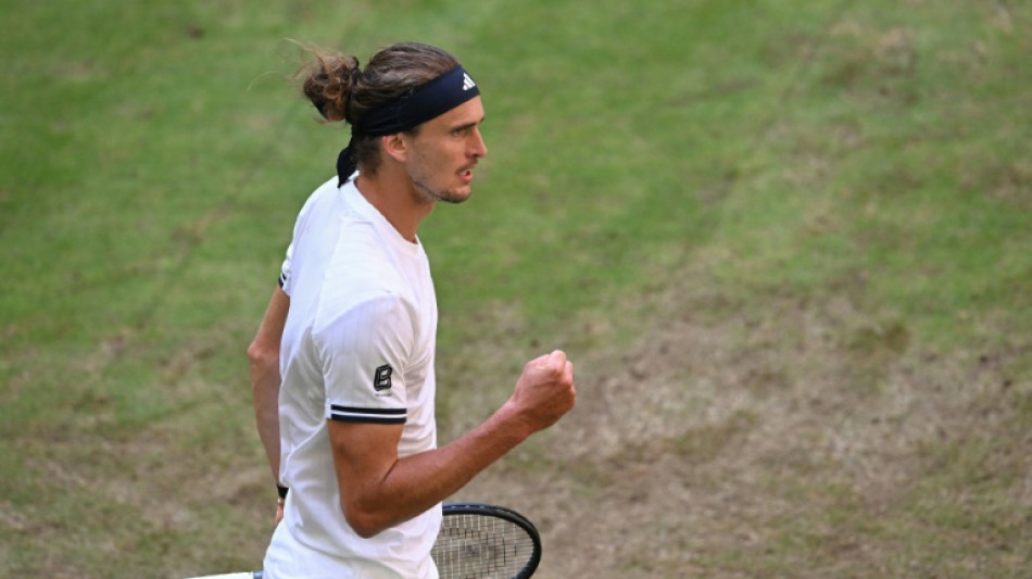 Zverev wins all-German duel with Hanfmann to reach Halle quarters