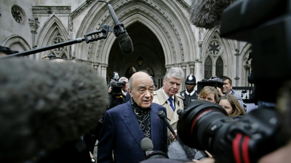 La fiscal&iacute;a brit&aacute;nica reconoce que descart&oacute; el inicio de dos procesos contra Al Fayed en 2009 y 2015