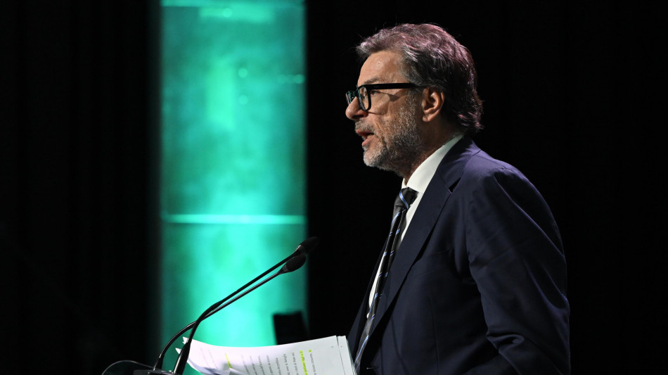 Giorgetti, alta inflazione 'drammatica conseguenza' caro energia