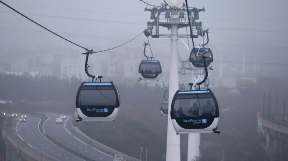 First urban cable car unveiled outside Paris