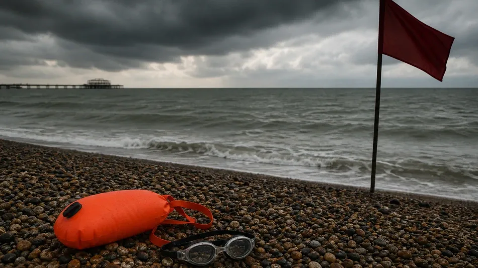 Brighton swimmers adjust routines around sewage alerts
