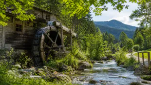 Ebenauer M&uuml;hlenfest zeigt historisches M&uuml;llerhandwerk