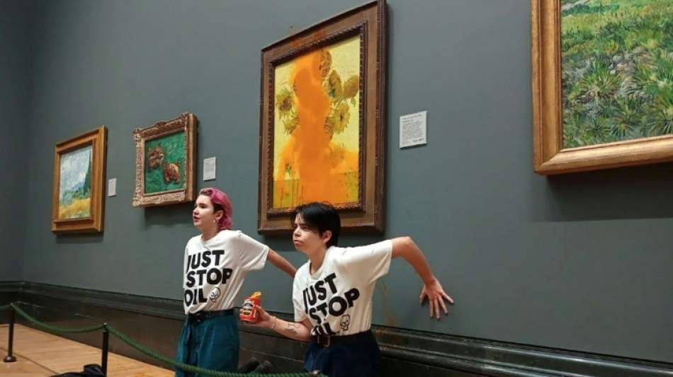 Aktivistinnen nach Suppenattacke auf Gem&auml;lde von Van Gogh in London schuldig gesprochen