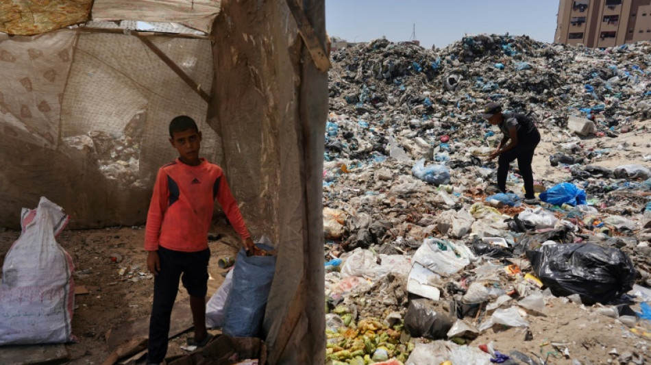 Déchets, eaux usées et maladies: à Gaza, la crise sanitaire menace